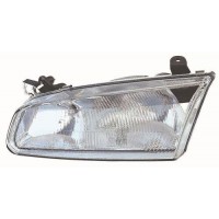 Фара ліва Mitsubishi Pajero Sport -07 + габарит механічний / електричний коректор (DEPO). 114-1121L-LDEM1