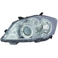 Фара ліва Toyota Auris 07-12 електрокоректор хромований відбивач (DEPO). 212-11Q7L-LDEM1