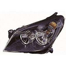 Фара ліва Opel Astra H чорна (пр-во DEPO). 442-1140L-LD-EM