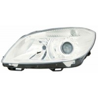 Фара ліва Skoda Fabia, Roomster 07- електрокоректор (DEPO). 665-1121LMLD-EM