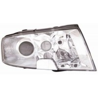 Фара SKODA SUPERB 02-08 (3U) права елктрокор. (+ Коректор -блок -лампи хром. Накладка омивача без форсунки