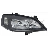 Фара ліва Opel Astra G 98-09 черн.рамка TYC 93175723