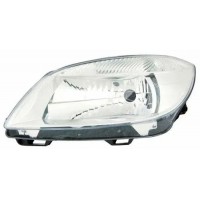 Фара правая Skoda Fabia II '10 -14 нелінз. DEPO 5J1941018C