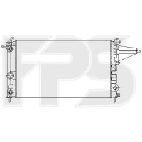 Радіатор охолодження Opel Vectra A (FPS) FP 52 A1082