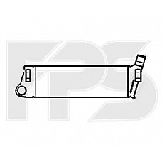 Интеркулер (кульок) Renault Megane II (Nissens) FP 56 T103