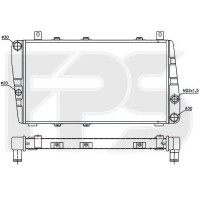 Радіатор охолодження Skoda FAVORIT / FORMAN 1988-1995 (FPS)