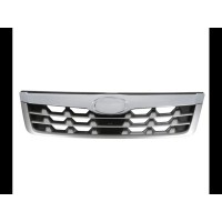 Решітка радіаторна Subaru Forester SH 11-12 сіра/хром (Тайвань)