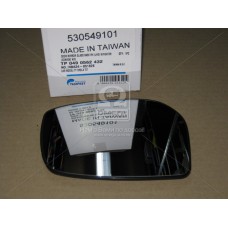 Вкладиш дзеркала правого TOYOTA COROLLA 07-09 (TEMPEST). 049 0562 432