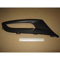 Решітка в бампері права VW POLO 09- (TEMPEST). 6R0853666D9B9