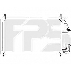 Радіатор кондиціонера (Конденсер) Daewoo Espero 1995-1999 (Nissens)