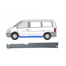 Поріг лівий Mercedes Vito 638 '96 -03 (LKQ) повний