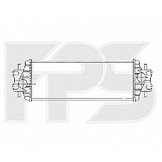 Интеркулер (кульок) Chevrolet / Opel / Daewoo (NRF) FP 56 T39