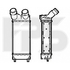 Интеркулер (кульок) Citroen Berlingo, Peugeot Boxer (08-15) 1.6 HDi (NRF)