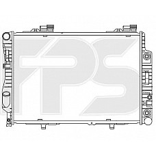 Радіатор охолодження Mercedes-Benz C-class W202 (AVA) FP 46 A206