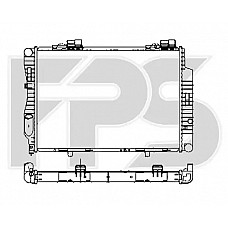 Радіатор охолодження Mercedes-Benz C-class W202 (NRF) FP 46 A241