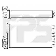 Радіатор опалювача Citroen C3 (FPS)