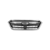 Грати радіаторні Subaru Legacy 18-20 (Тайвань) темно-сірий глянець, хром молдинги 91121AL19A