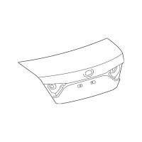 Кришка багажника Toyota Camry SE V55 '14-17 (FPS) 6440106A60 під спойлер
