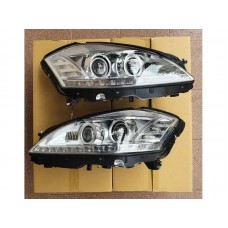 Фари передні Mercedes S-Class W221 09-12 рестайлінг, права+ліва (Depo) Bi-Xenon / AFS / LED