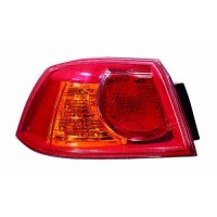 Ліхтар лівий Mitsubishi Lancer X -12 червоний без плати SDN зовнішній (DEPO). 214-19A9L-UE