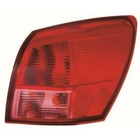Ліхтар правий Nissan Qashqai 06-09 зовнішній (DEPO). 215-19K1R-UE