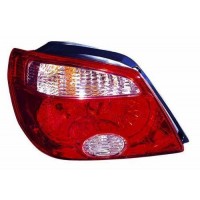 Ліхтар лівий Mitsubishi Outlander I (-05) червоно-білий (DEPO). 214-1992L-UQVR