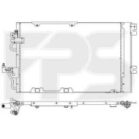 Радіатор кондиціонера (Конденсер) Opel Astra H 2003- (Nissens)