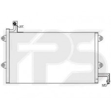 Радіатор кондиціонера (Конденсер) VW Golf III 1991-1997 (Nissens)