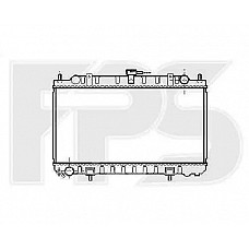 Радіатор охолодження Nissan ALMERA 2000-2002 (N16) (FPS)