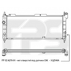 Радіатор охолодження Opel Combo / Corsa B (FPS) FP 52 A276