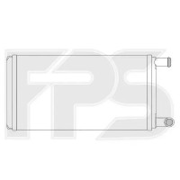Радіатор опалювача Mercedes-Benz 207-410 (NRF) FP 46 N129