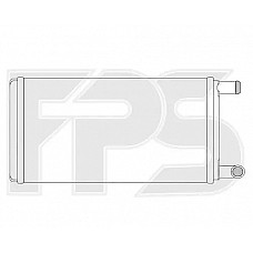 Радіатор опалювача Mercedes-Benz 207-410 (NRF) FP 46 N129