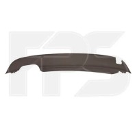 Губа бампера заднього VW Golf VI'09-12 хетчбек (FPS) з вирізом під вихлоп