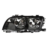Фара ліва BMW 3 E46 98-01 4 дв. черн. рамка DEPO 63126902745