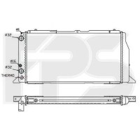 Радіатор охолодження Audi 80/90 1986-1991 (FPS)