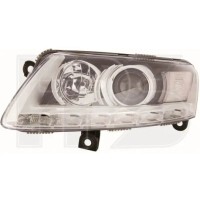 Фаралева Audi A6 C6 04-11 (Китай) D2S/PY21W + LED