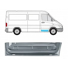 Ремонтна частина передніх дверей права Mercedes Sprinter 95-06; VW LT 95-06 (Тайвань) внутрішня