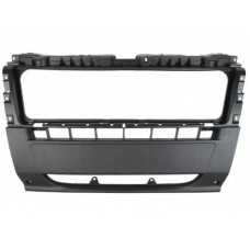 Передній бампер Citroen Jumper/Fiat Ducato/Peugeot Boxer '06-11 середня частина сірий LKQ 735470253