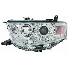 Фара ліва Mitsubishi Pajero Sport 09- хутро / електрокоректор (DEPO). 214-1197L-LD-EM