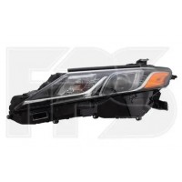 Фара правая Toyota Camry XV70 '17 - LE / XLE (Depo) жовта вставка. 312-11AXR-AS2