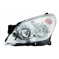 Фара правая Opel Astra H '03 -14 хром.рамка DEPO 1216660