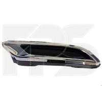 Молдинг заднього бампера лівий Toyota Corolla E21 19- USA хетчбек (Тайвань) чорна/хром