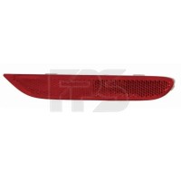 Катафот у задній бампер лівий Nissan Qashqai 14-17 (Китай)