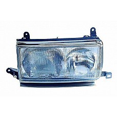 Фара правая Toyota Land Cruiser J80 хромовані смужки (DEPO). 212-1173R-LD-E