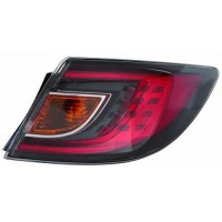 Ліхтар правий Mazda 6 08-10 червоний SDN / HB LED зовнішній (DEPO). 216-1973R-UE