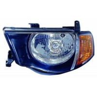 Фара ліва Mitsubishi L200 05-15 мех.рег. DEPO 8301A823