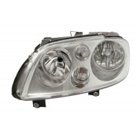 Фара ліва VW Caddy 04-10 електричні. регулир., хром рамка DEPO 1T0941005F