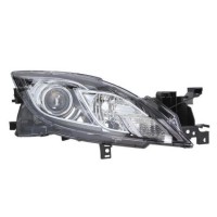 Фара правая Mazda 6 (GH) 10-13 електричні. регулир., черн. рамка Depo GDK1510K0E
