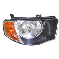 Фара правая Mitsubishi L200 (07-15) жовтий ук. повороту, електричні. регулир. Depo 8301A692