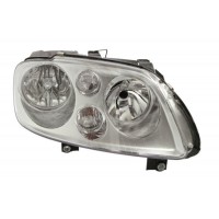 Фара правая VW Caddy 04-10 електричні. регулир., хром рамка DEPO 1T0941006F